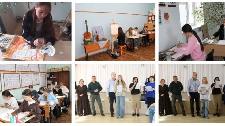 XIV очный межмуниципальный конкурс детского рисунка «Волшебный мир искусства» 1