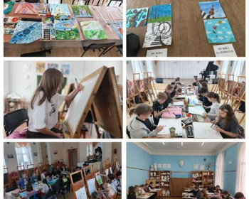 XIV очный межмуниципальный конкурс детского рисунка «Волшебный мир искусства»
